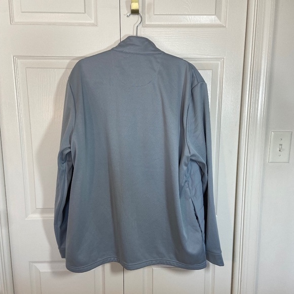 Callaway X Men LS Golf Jacket Grey Quilted Zip Puffer UPF Activewear Pockets NEW - Picture 7 of 14